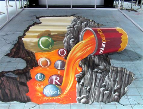 3d street art marketing.